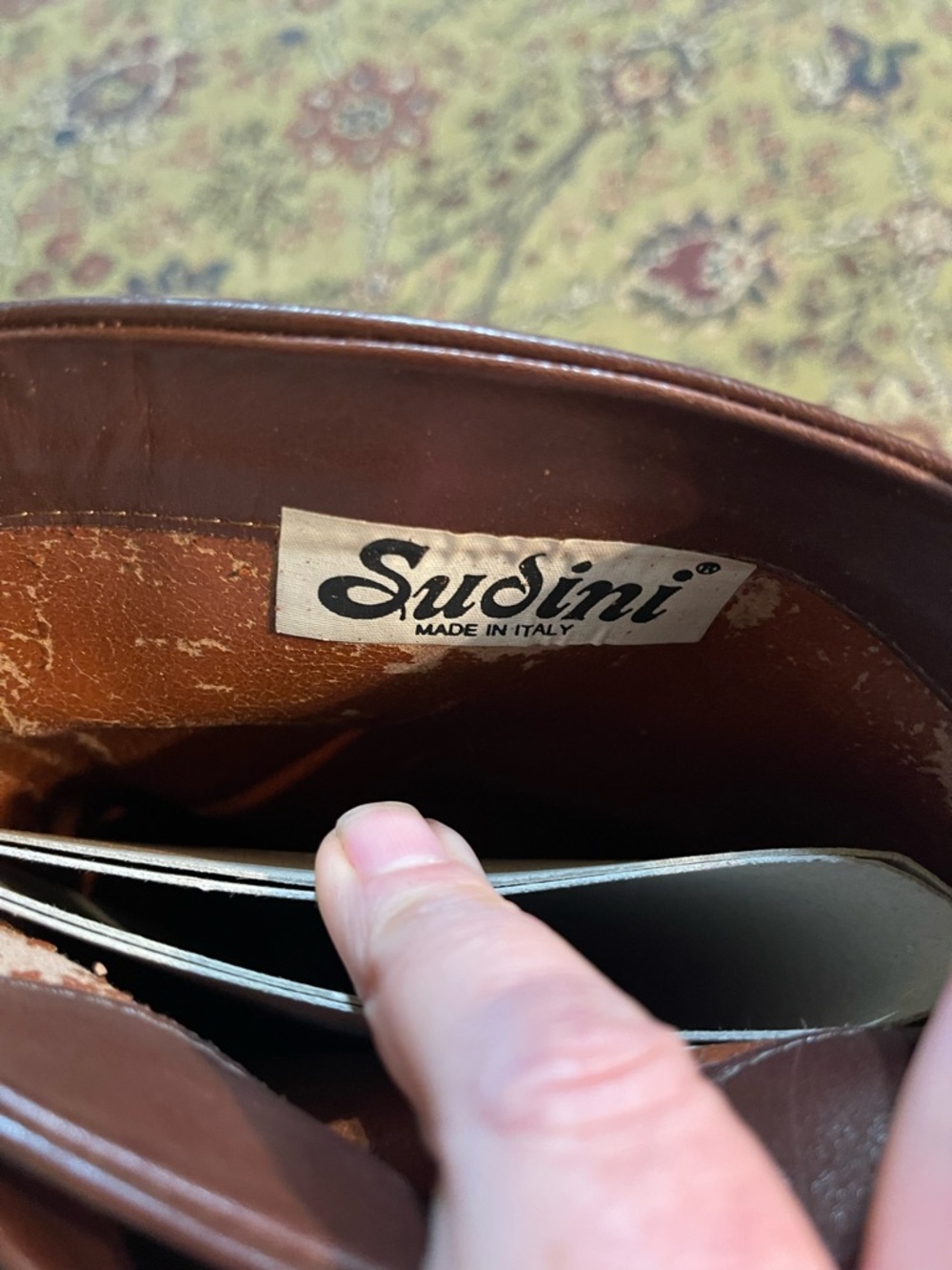 Sudini Randy Brown Riding Boots 6.5 B - Picture 3 of 6